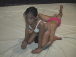 asian female wrestling